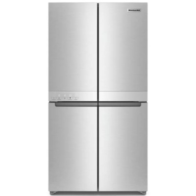 Kitchenaid KRQC506MPS 36" Counter Depth French Door Refrigerator With 19.4 Cu. Ft. Capacity