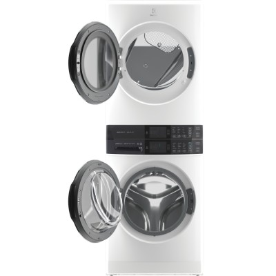Electrolux ELTE760CAW 27" Single Unit Front Load Laundry Tower With Perfect Steam White Color