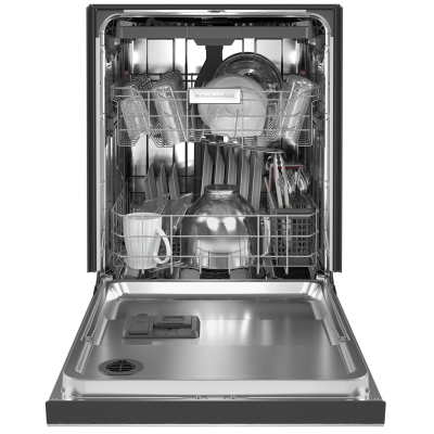 Kitchenaid KDFE204KPS 24" Dishwasher With Third Rack & 39 DBA Print Shield Stainless Steel