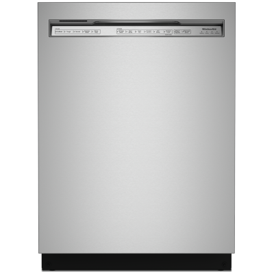 Kitchenaid KDFE104KPS 24" Two Rack Dishwasher With 47 DBA & Pro Wash System Print Shield Stainless Steel