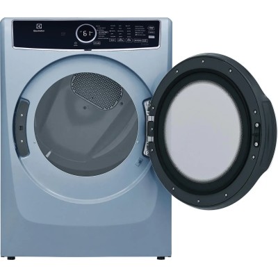 Electrolux ELFE743CAG 27" Front Load Perfect Steam Electric Dryer With Instant Refresh Glacier Blue Color