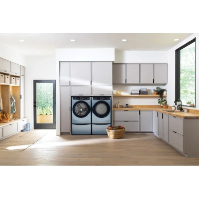 Electrolux ELFE743CAG 27" Front Load Perfect Steam Electric Dryer With Instant Refresh Glacier Blue Color