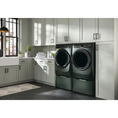 Electrolux ELFE773CAA 27" Front Load Perfect Steam Electric Dryer With 8.0 Cu. Ft. Alpine Green Color