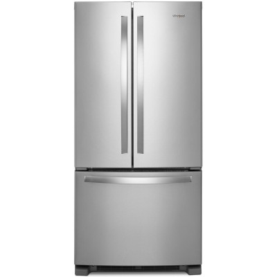 Whirlpool WRFF5333PZ 33" French Door Refrigerator With 22.1 Cu. Ft. Capacity Stainless Steel Color