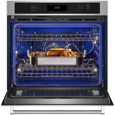 KitchenAid KOES530PSS 30" Single Wall Oven With Air Fry & Self Clean Stainless Steel Color