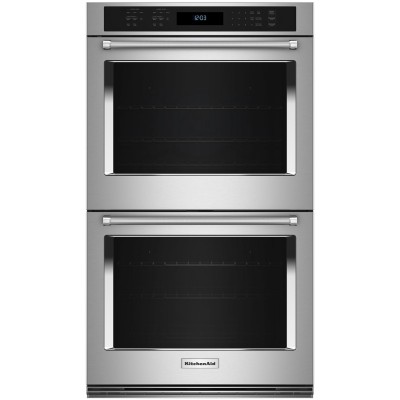 KitchenAid KOED530PSS 30" Double Wall Oven With Air Fry & 10 Cu. Ft. Capacity Stainless Steel Color