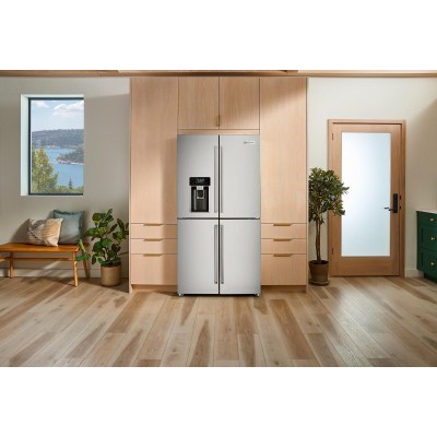 Kitchenaid KRQC736RPS 36" Counter Depth 4-Door Fridge With Flexible Temperature Zone Fingerprint Resistant Stainless Steel Color