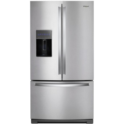 Whirlpool WRF767SDHZ 36" French Door Refrigerator With 27 Cu. Ft. Capacity Fingerprint Resistant Stainless Steel Color