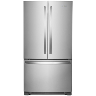 Whirlpool WRFF3036RZ 36" French Door Refrigerator With 25 Cu. Ft. Capacity Fingerprint Resistant Stainless Steel Color