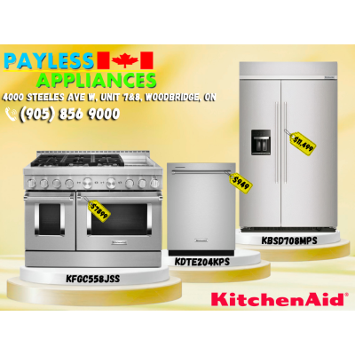 KitchenAid Appliance Bundle Package With Limited Time Of...