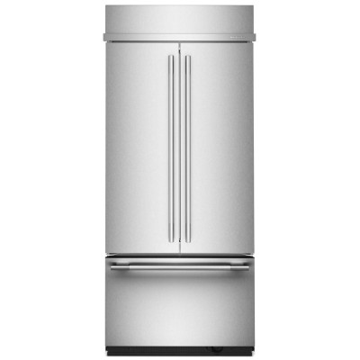 KitchenAid KBFN536SPS 36" French Door Built In Fridge...