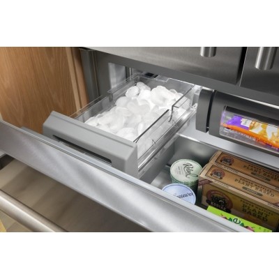 KitchenAid KBFN536SPS 36" French Door Built In Fridge With 20.8 Cu. Ft. & Preserva+ Print Shield Stainless Steel Color