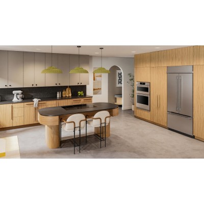 KitchenAid KBFN536SPS 36" French Door Built In Fridge With 20.8 Cu. Ft. & Preserva+ Print Shield Stainless Steel Color