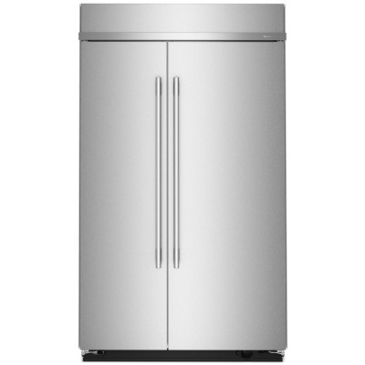 Kitchenaid KBSN748SPS 48" Side by Side Built In Fridge...
