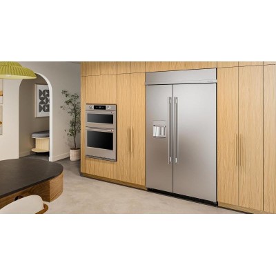Kitchenaid KBSD748SPS 48" Side by Side Built In Fridge With 29.4 Cu. Ft. Capacity Print Shield Stainless Steel Color