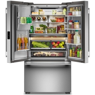 KitchenAid KRFC536SPS 36" Counter Depth French Door Fridge With 23.1 Cu. Ft. Capacity Stainless Steel Color