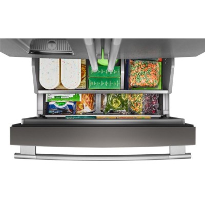 KitchenAid KRFC536SPS 36" Counter Depth French Door Fridge With 23.1 Cu. Ft. Capacity Stainless Steel Color