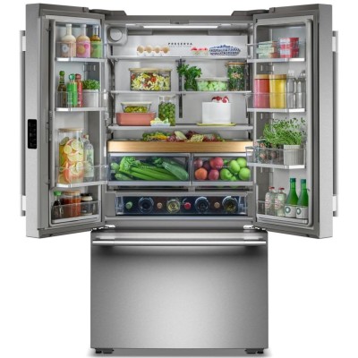 KitchenAid KRFC236SPS 36" Counter Depth French Door Fridge With 24.3 Cu. Ft. Capacity Print Shield Stainless Steel Color