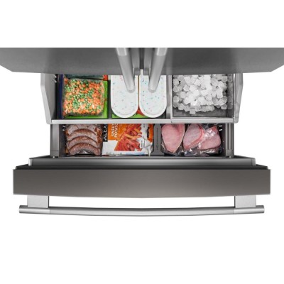 KitchenAid KRFC236SPS 36" Counter Depth French Door Fridge With 24.3 Cu. Ft. Capacity Print Shield Stainless Steel Color