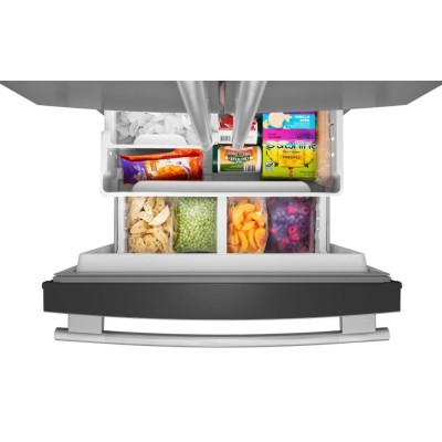 KitchenAid KRFF330SPS 30" French Door Refrigerator With 20 Cu. Ft. Capacity Print Shield Stainless Steel Color