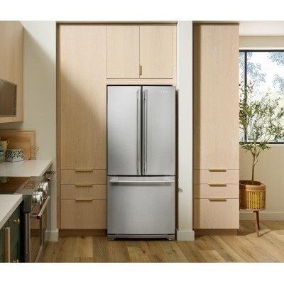 KitchenAid KRFF330SPS 30" French Door Refrigerator With 20 Cu. Ft. Capacity Print Shield Stainless Steel Color