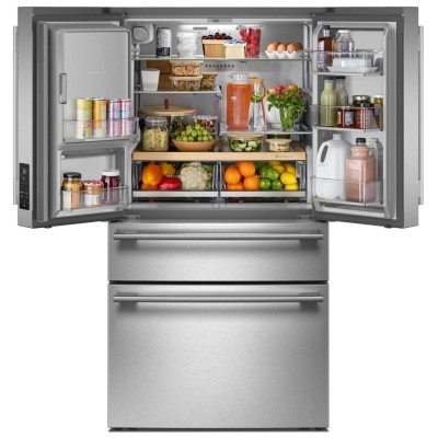 KitchenAid KRMF436SPS 36" Standard Depth French Door Fridge With 29 Cu. Ft. Capacity Print Shield Stainless Steel Color