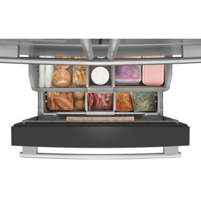 KitchenAid KRMF436SPS 36" Standard Depth French Door Fridge With 29 Cu. Ft. Capacity Print Shield Stainless Steel Color