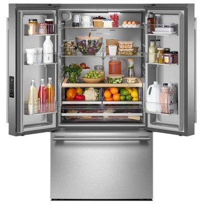 KitchenAid KRFF336SPS 36" French Door Refrigerator With 31 Cu. Ft. Capacity Print Shield Stainless Steel Color