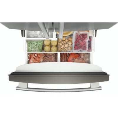 KitchenAid KRFF333SPS 33" French Door Refrigerator With 22.1 Cu. Ft. Capacity Print Shield Stainless Steel Color
