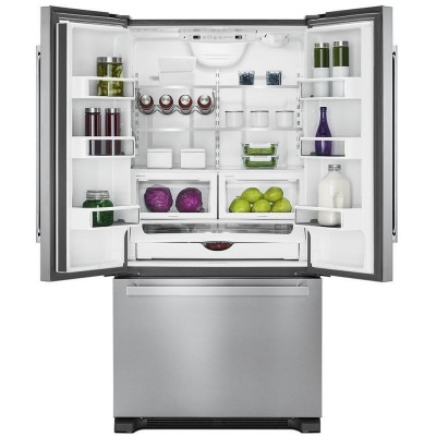 Jenn Air JFFCF72DKM 36" Counter Depth French Door Refrigerator With 21.9 Cu. Ft. Capacity Stainless Steel Color