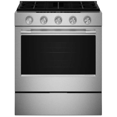 KitchenAid KSGS330SPS 30" Air Fry Gas Range With 5.0 Cu....