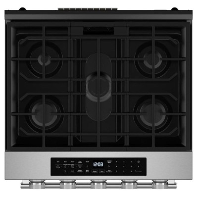 KitchenAid KSGS530SPS 30" Gas Range With Air Fry & 2-In-1 Burner Print Shield Stainless Steel Color