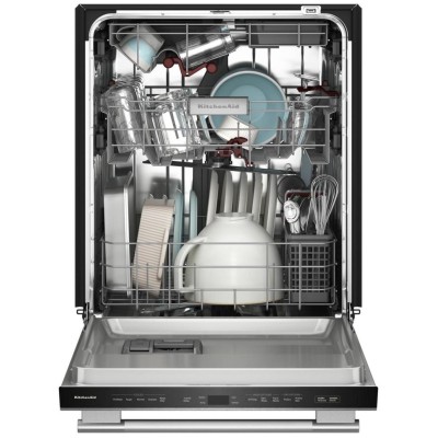 KitchenAid KDTS424SPS 24" Built In Dishwasher With Third Rack & 44 DBA Print Shield Stainless Steel Color