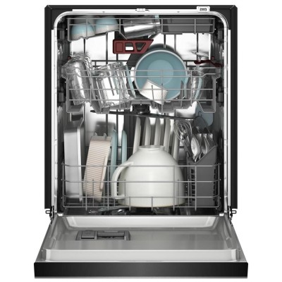 KitchenAid KDPS324SPS 24" Built In Dishwasher With 41 DBA & Third Level Jet Rack Print Shield Stainless Steel Color