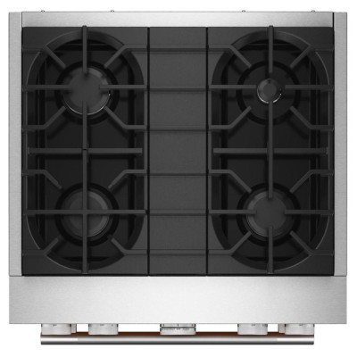 KitchenAid KFDS930SSS 30" 4 Burner Commercial Style Dual Fuel Range With Air Fry Stainless Steel Color
