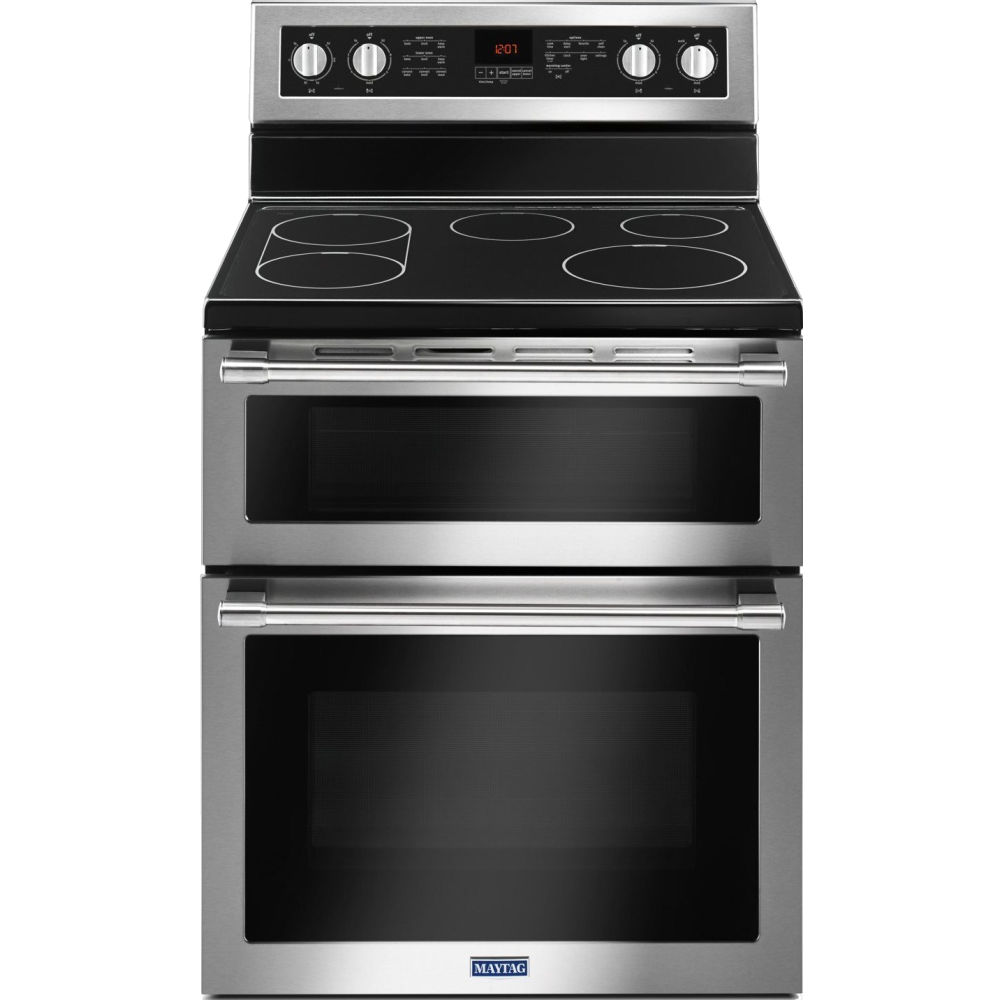 Maytag YMET8800FZ 30 Double Oven Electric Range With True Convection 