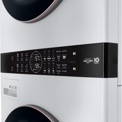 LG WKE100HWA Front Load Wash Tower™  with Centre Control 5.2 cu. ft. Washer