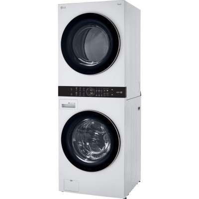 LG WKE100HWA Front Load Wash Tower™  with Centre Control 5.2 cu. ft. Washer