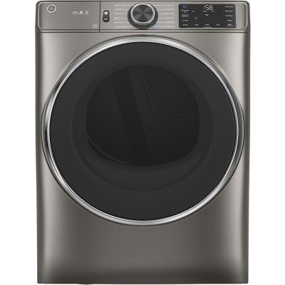 GE GFD65ESMNSN 28" Steam Clean Electric Dryer Wi-fi Enabled 7.8 cu. ft. Capacity