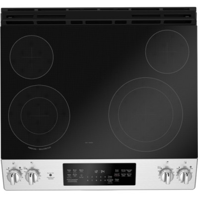 GE JCS830SMSS 30" Slide In Electric Range Self Clean Convection 5.3 cu. ft. Capacity