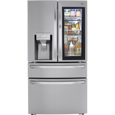 LG LRMVS3006S 36 Insta View ThinQ Door-in-Door Refrigerator with Craft Ice 30 cu.ft