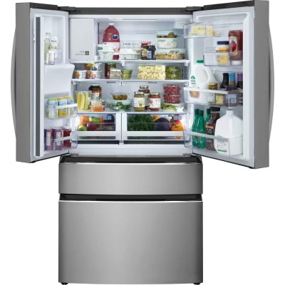 Frigidaire Gallery GRMC2273BF 36" Counter Depth 4 Door French Door Refrigerator 21.5 Cu. Ft.