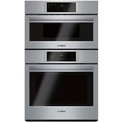 Bosch 800 Series HBL87M53UC 30" Combination Oven With Both Compartments Convection Stainless steel