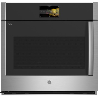 GE Profile PTS700LSNSS 30" Built-In Convection Single Wall Oven Left-Hand Swing Doors Stainless Steel