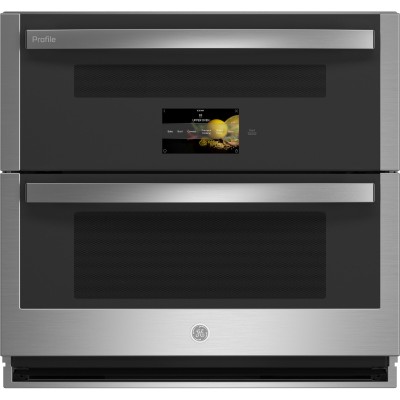 GE Profile PTS9200SNSS 30" Smart Built-In Twin Flex Convection Wall Oven Stainless Steel