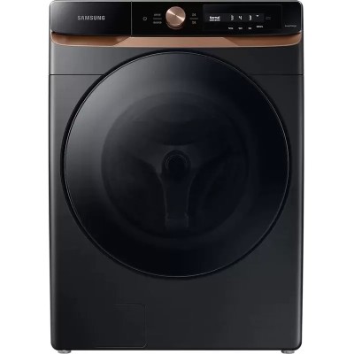 Samsung WF46BG6500AVUS 27" Steam Clean Wi-Fi Enabled Front Load Washer 5.3 cu. ft. Capacity Black Stainless Color