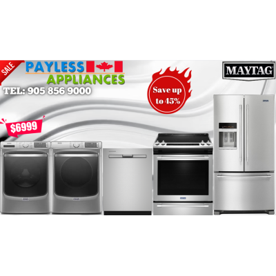Maytag Stainless Steel Appliances Package Deal