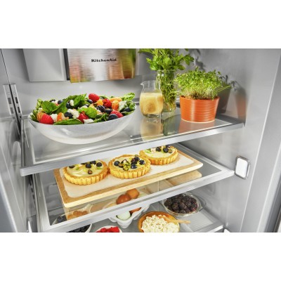 Kitchenaid KBSN708MPS 48" Side by Side Counter Depth Refrigerator With 30 Cu. Ft.