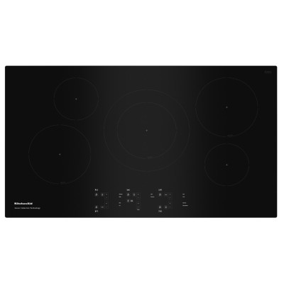 Kitchenaid KCIG556JBL 36" Touch Activated Controls Induction Cooktop With 5 Burners
