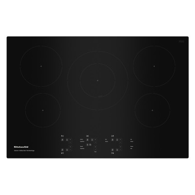 Kitchenaid KCIG550JBL 30" Touch Activated Control Induction Cooktop With 5 Elements